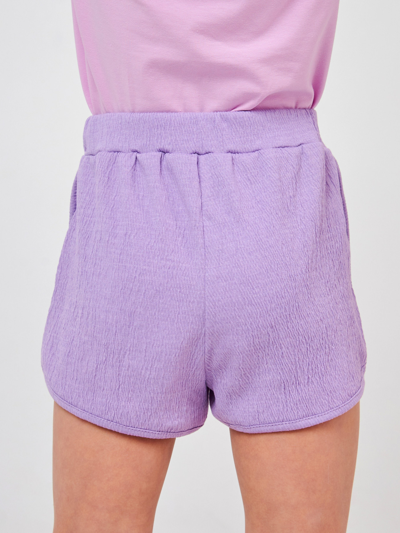 Повседневные шорты SMIL модель smil_112434-sirenevyj Фото