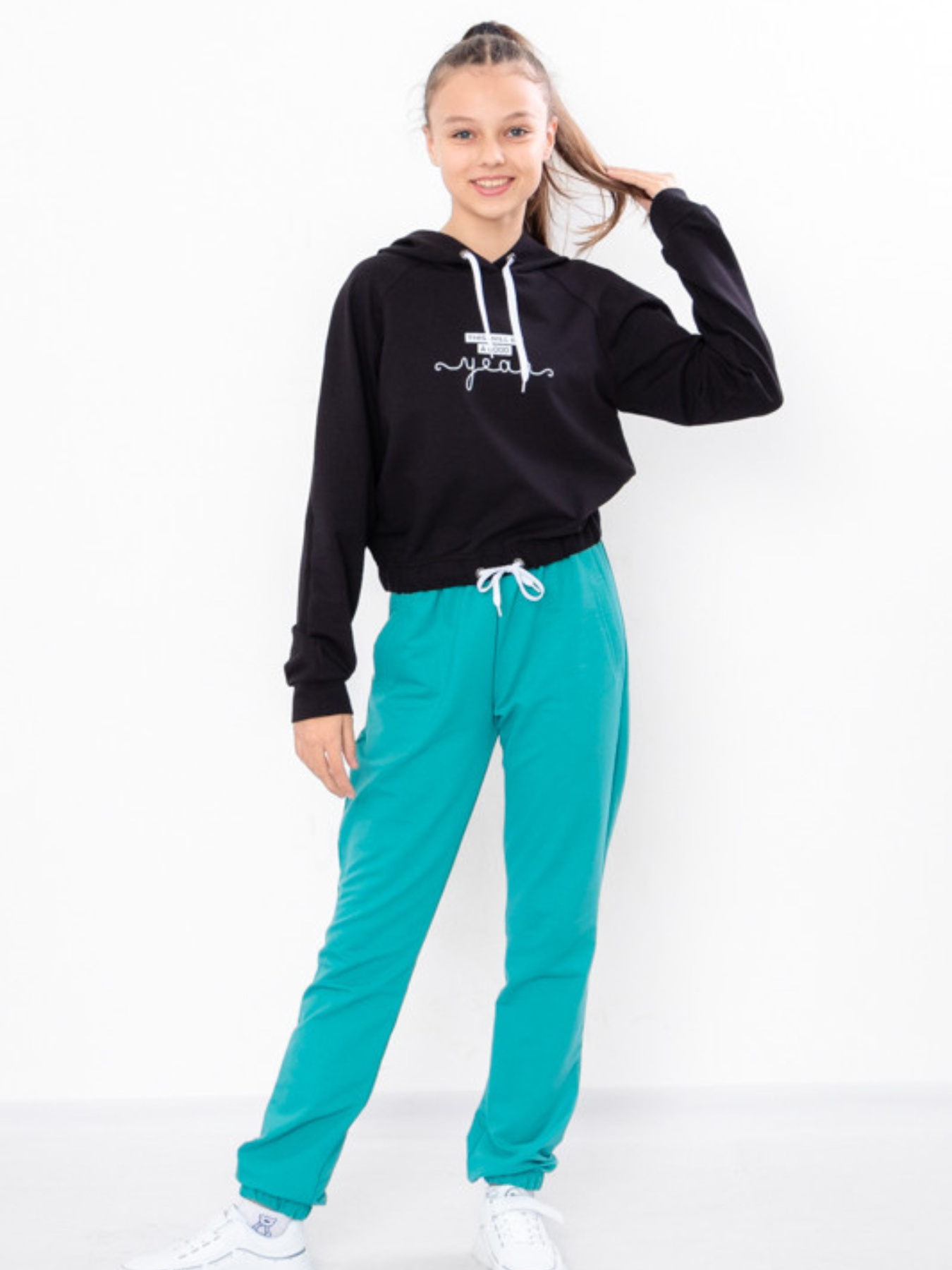 Джоггеры Носи своє модель 6060-057-5-bryuzovij-nefrit Фото