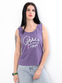 Майка Носи своє модель 8187-036-33-2-temna-lavanda-paris Фото