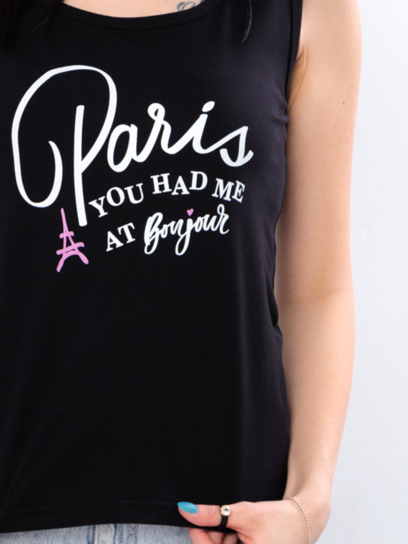 Майка Носи своє модель 8187-036-33-2-chornij-paris Фото