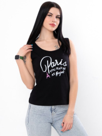 Майка Носи своє модель 8187-036-33-2-chornij-paris Фото