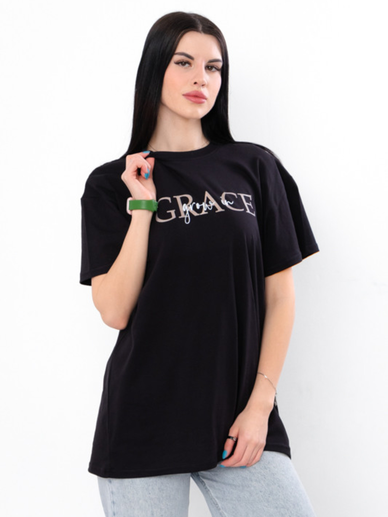 Футболка Носи своє модель 8384-001-33-chornij Фото