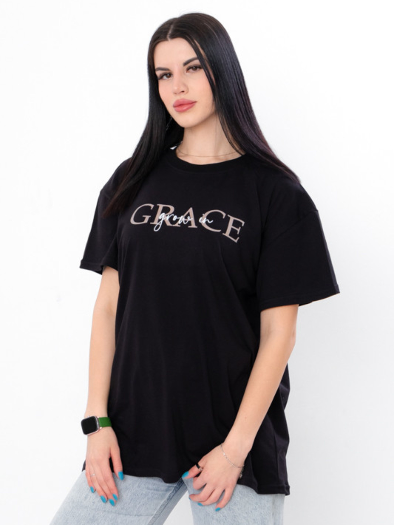 Футболка Носи своє модель 8384-001-33-chornij Фото