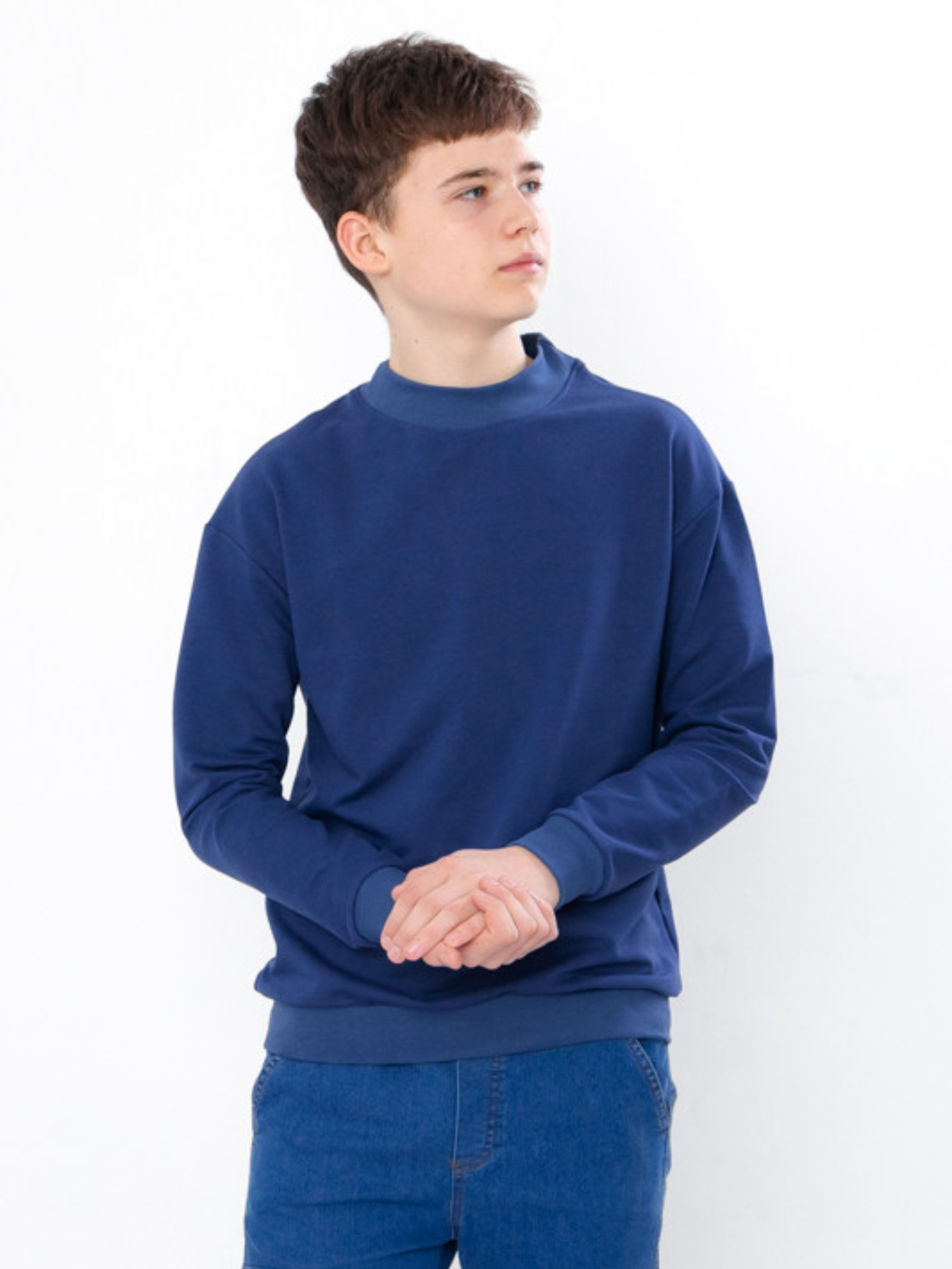 Свитшот Носи своє модель 6344-057-4-temno-sinj Фото