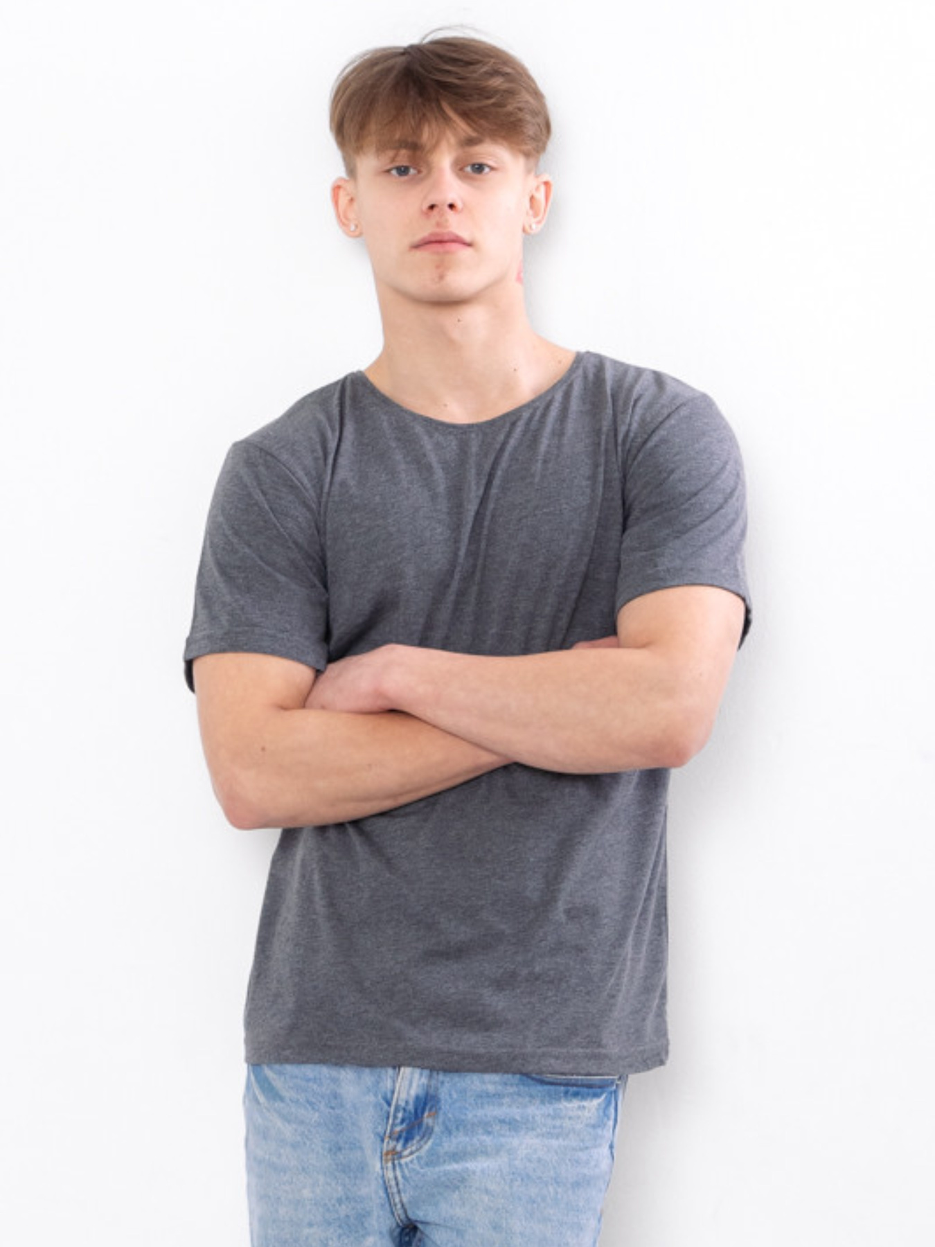 Футболка Носи своє модель 8012-1-temno-srij Фото