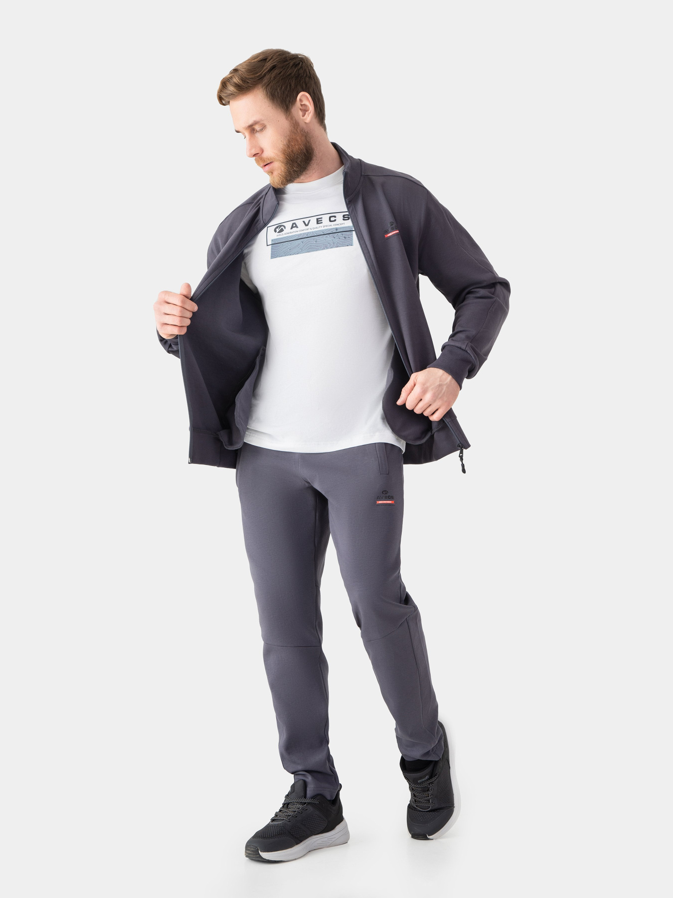 Спортивна кофта AVECS модель 50399-94 Спортивна кофта AVECS модель 50399-94 Фото