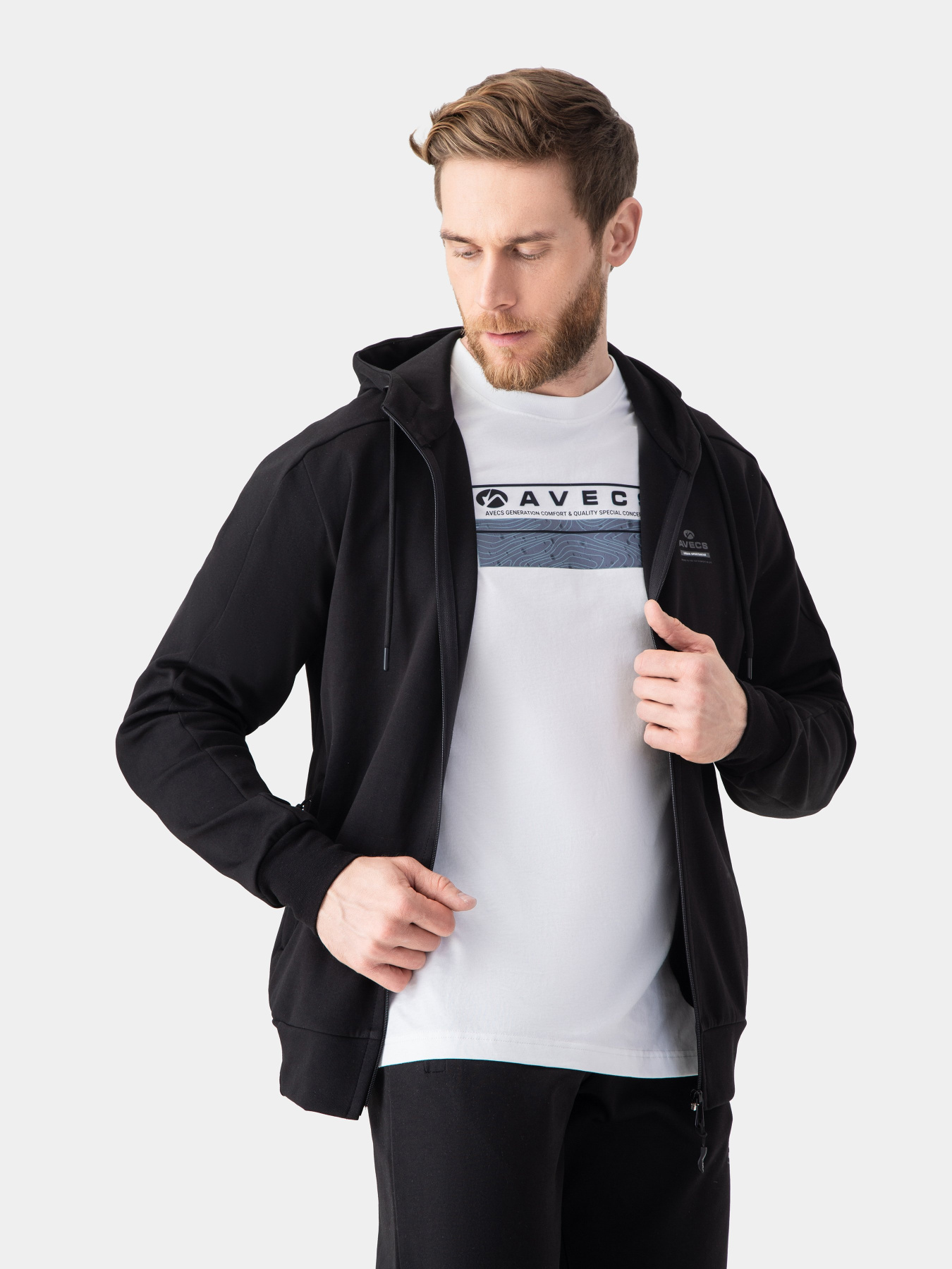 Кофта спортивная AVECS модель 50401-1 Фото