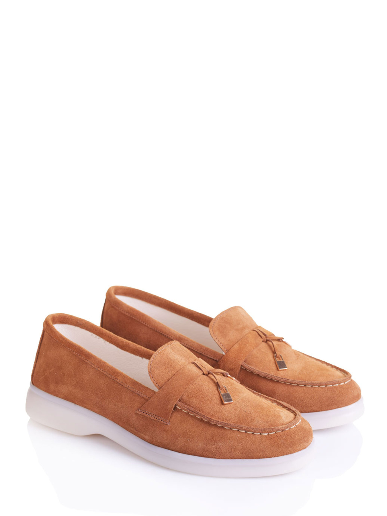 Лоферы Derisan модель LP-ST-brown Фото