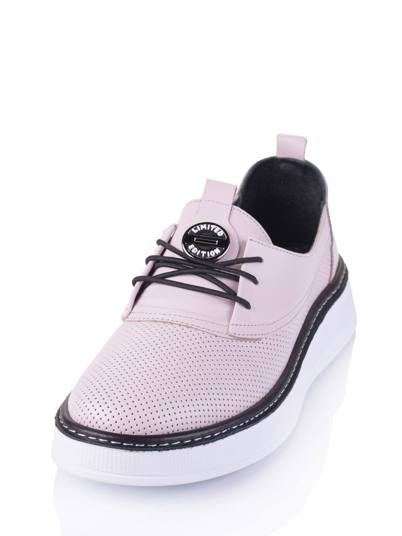 Кеды низкие Derisan модель 0184-74powder Фото