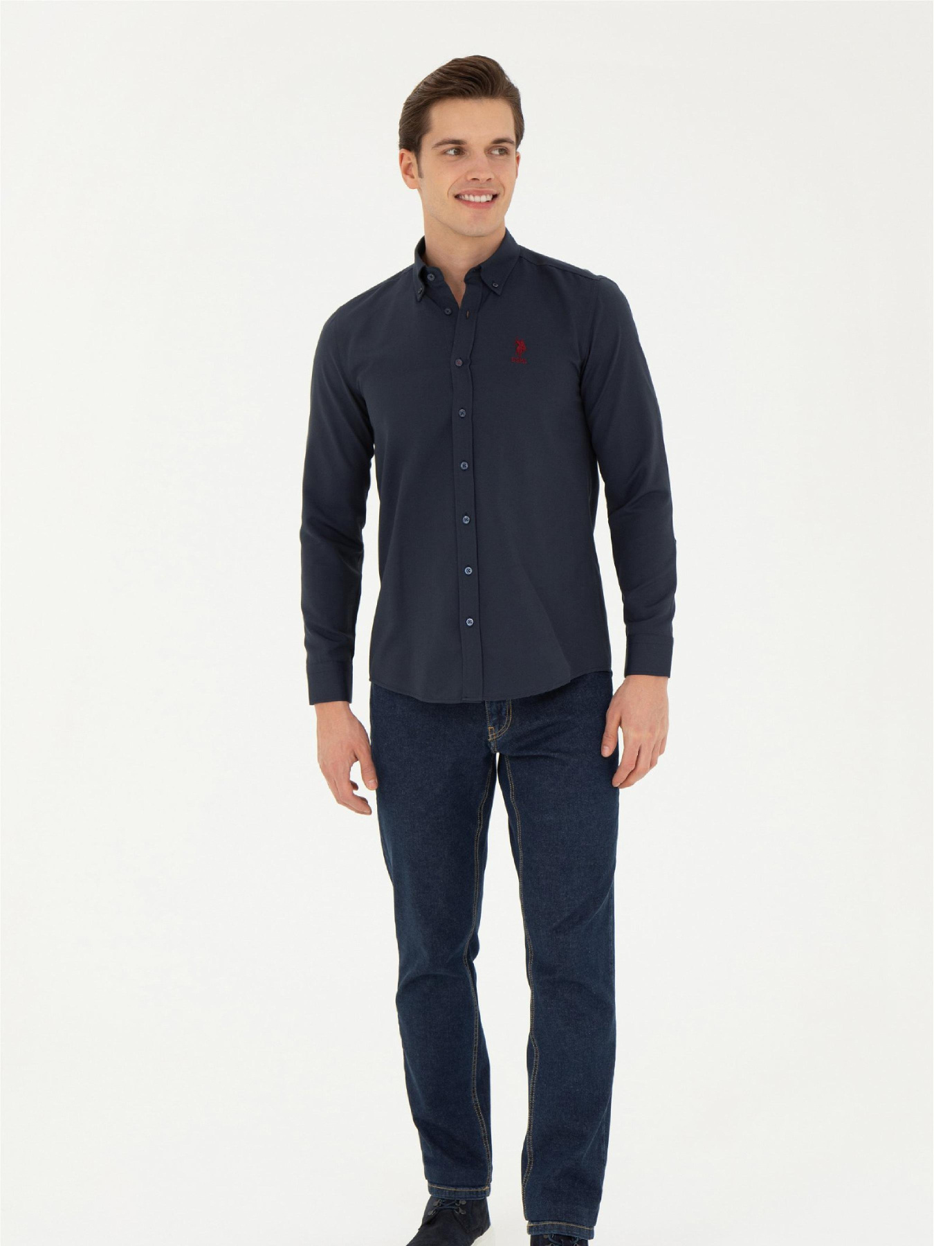 Зауженные джинсы US Polo модель G081SZ080.000.1602295.DN0023 Фото