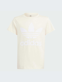 Молочний - Футболка adidas Trefoil