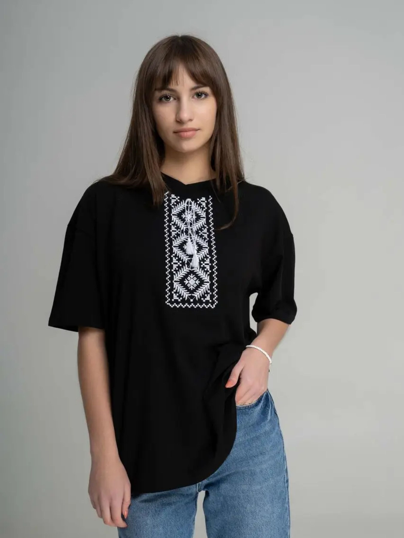 Вышитая рубашка Melanika модель 2122120599 Фото