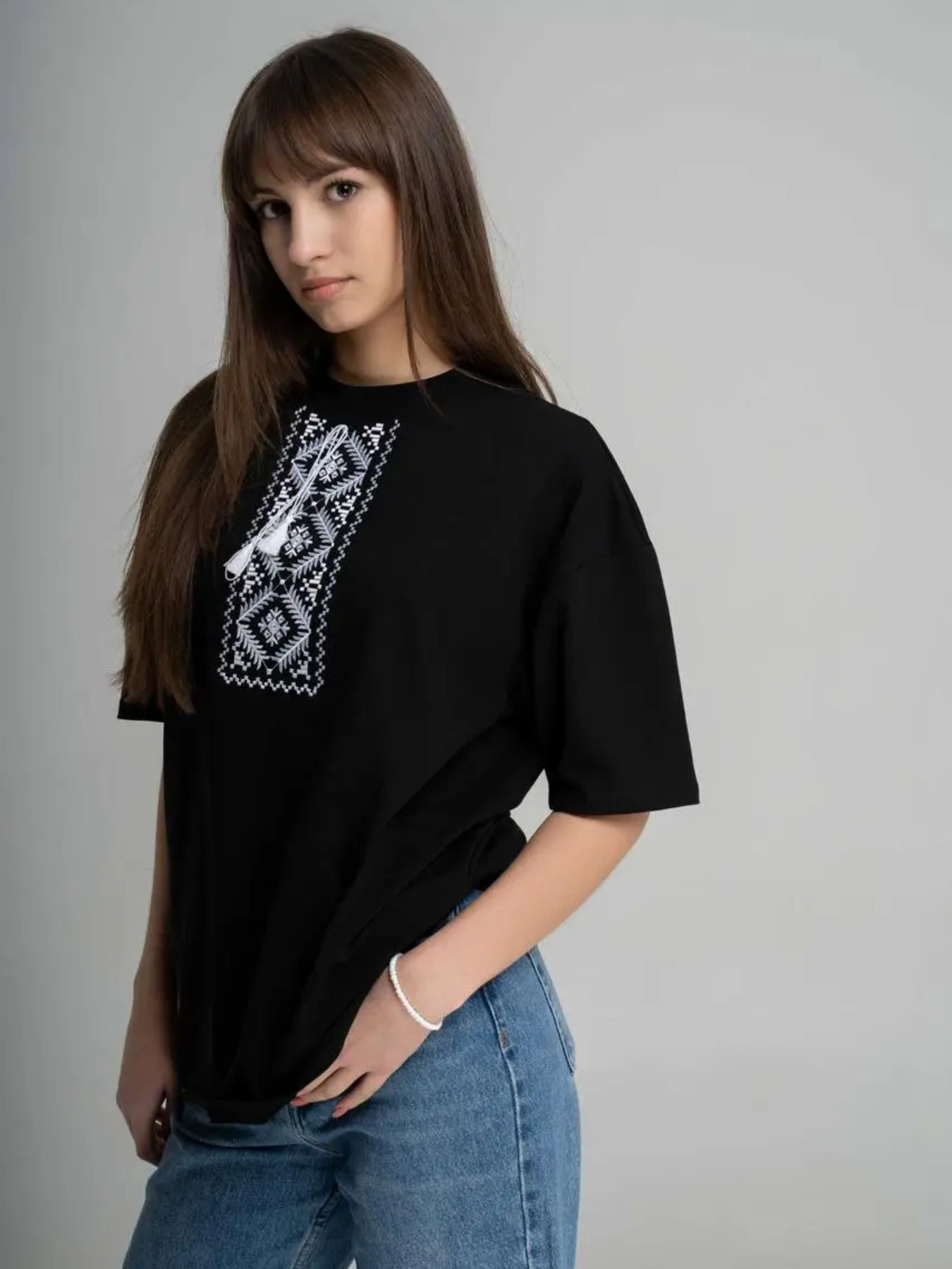 Вышитая рубашка Melanika модель 2122120599 Фото