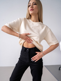 Футболка TeamV Oversize модель 770-3 Фото