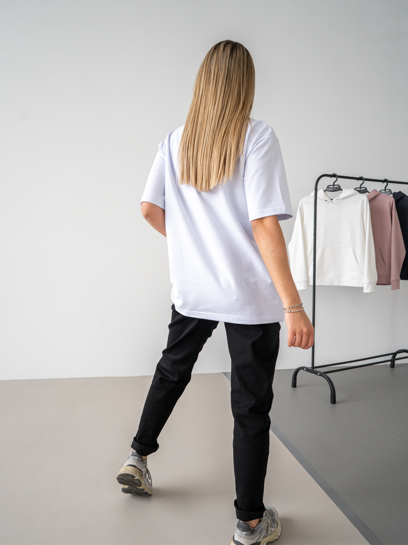 Футболка TeamV Oversize модель 770-3 Фото