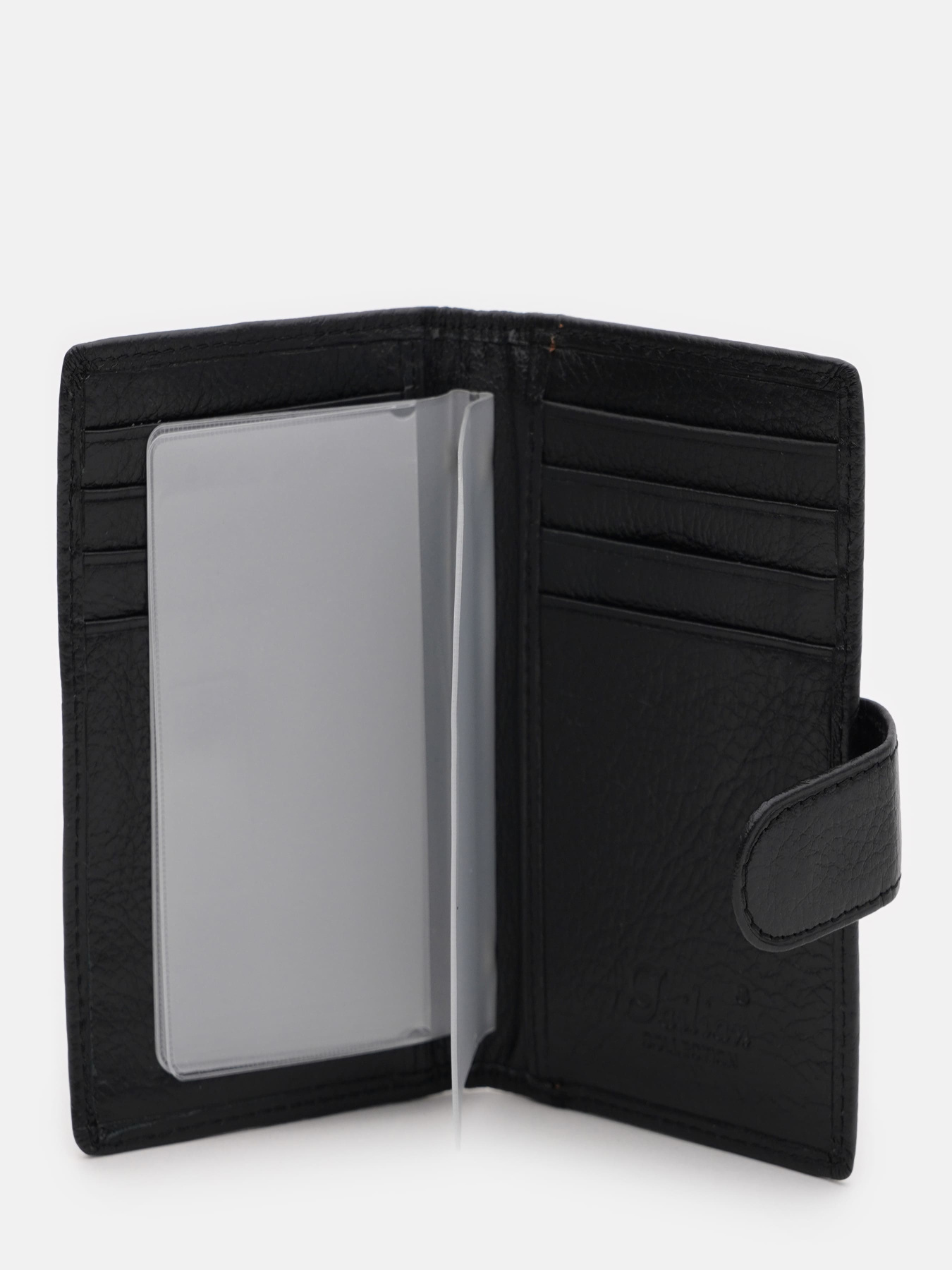 Візитниця Borsa Leather модель K1T430D-H33bl-black Фото