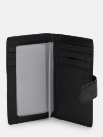 Визитница Borsa Leather модель K1T430D-H33bl-black Фото