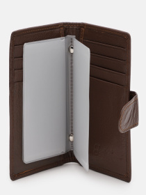 Візитниця Borsa Leather модель K1T430D-H33br-brown Фото