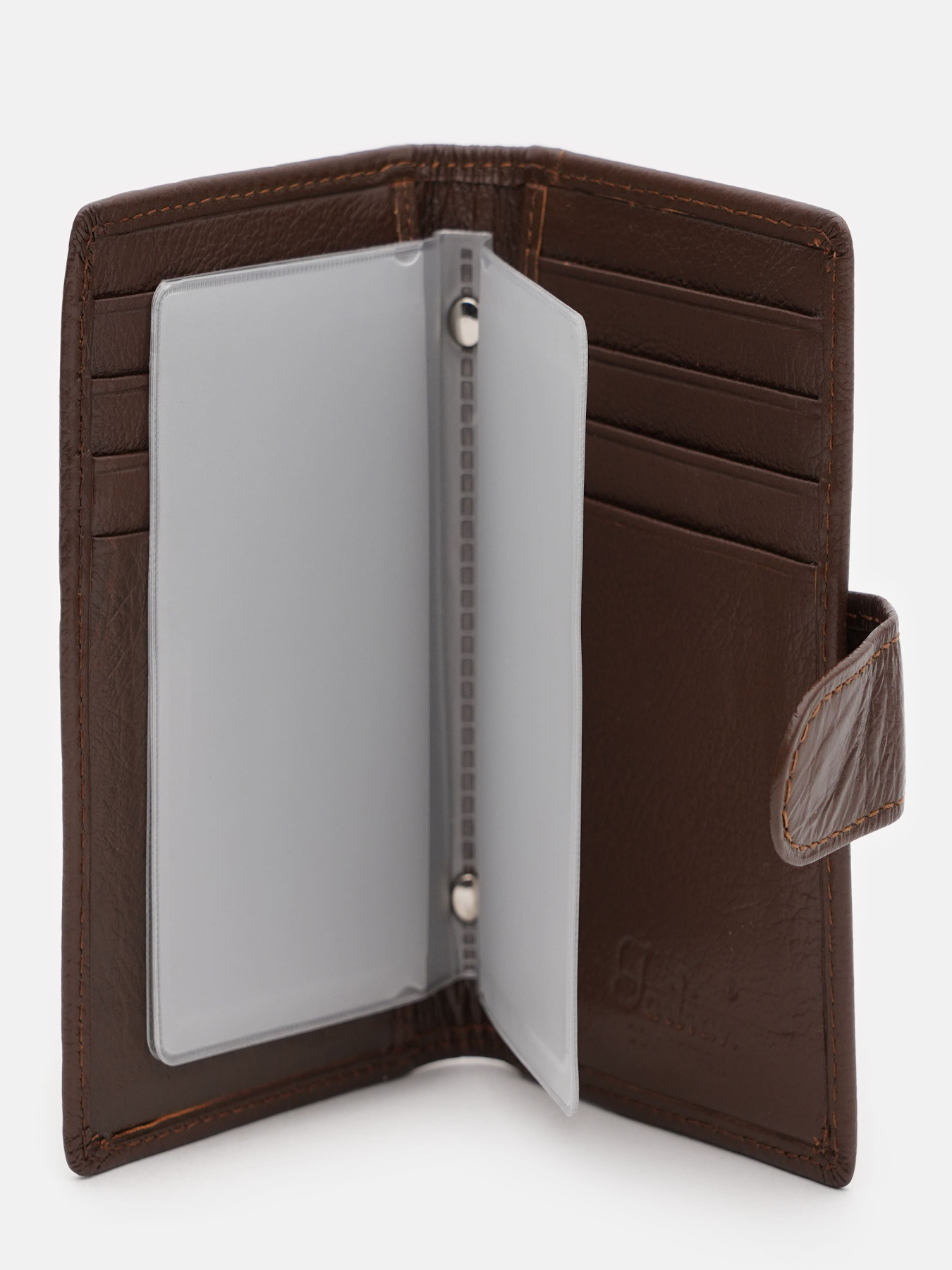 Візитниця Borsa Leather модель K1T430D-H33br-brown Фото