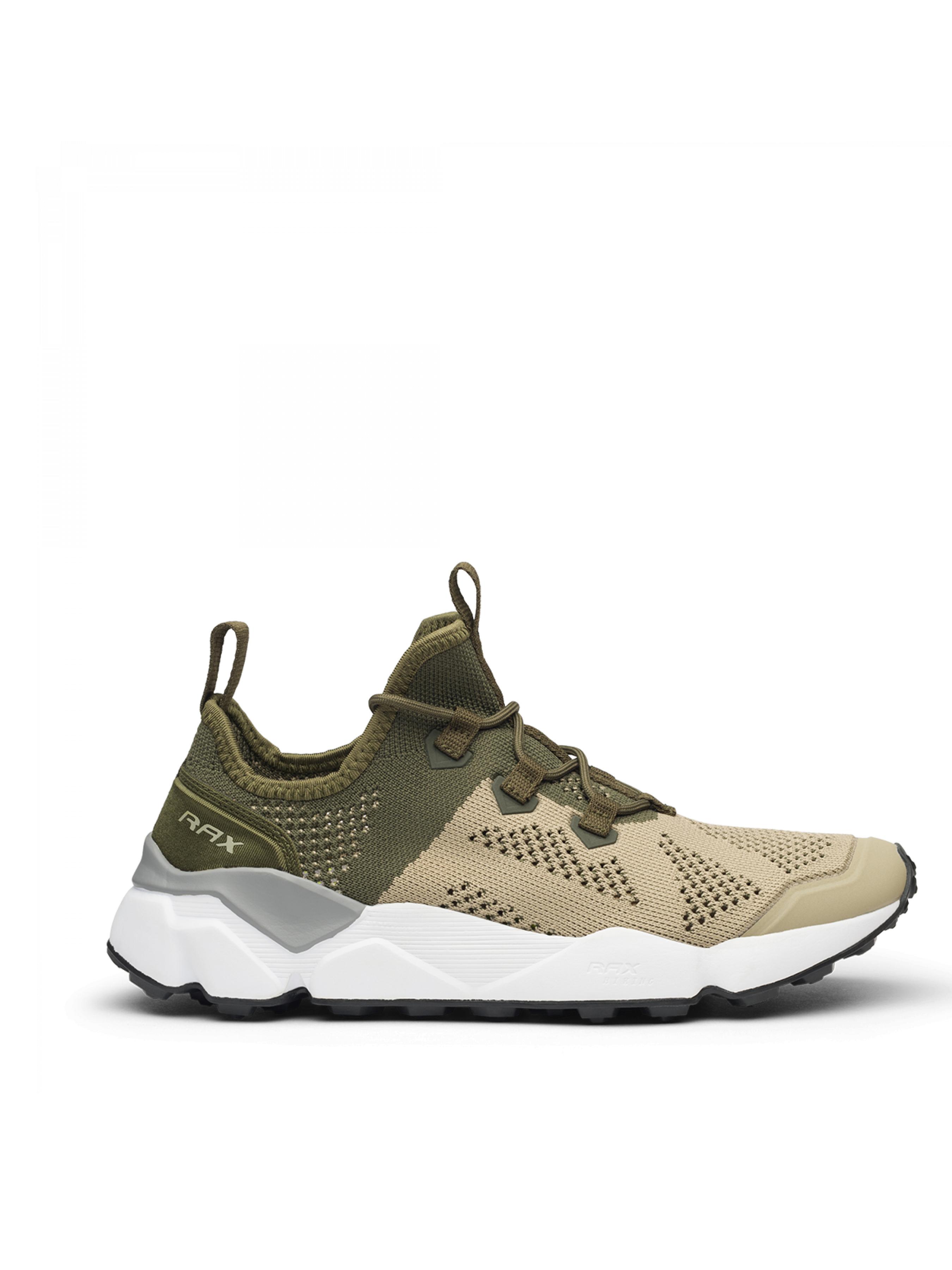 Чоловічі Кросівки повсякденні RAX  (81-5C458-khaki) колір хакі, матеріал шкіра/текстиль