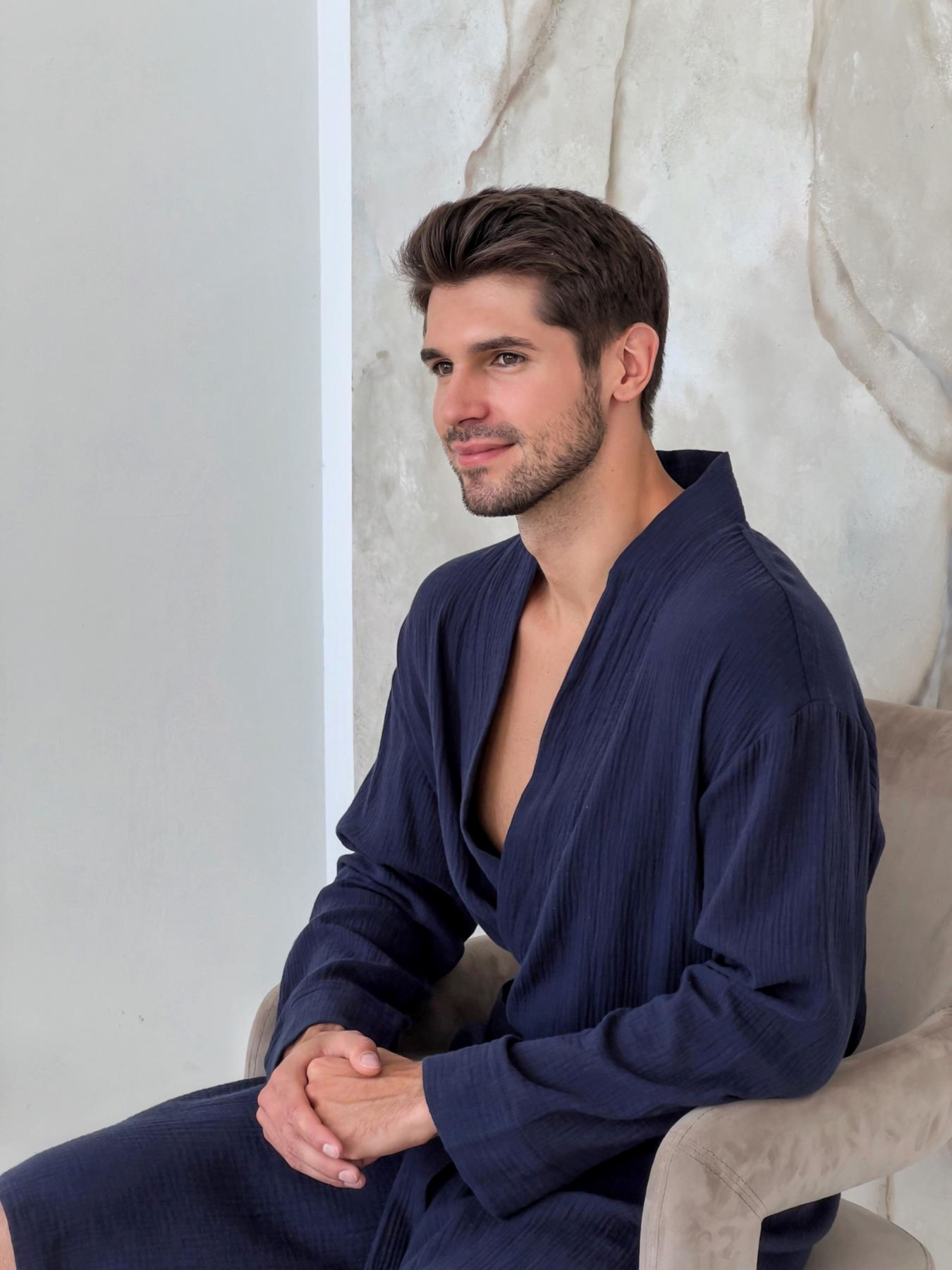 Халат Cosy модель M51 Фото