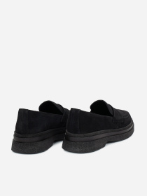 Лоферы ISSA Plus модель OB2-430_черный Фото