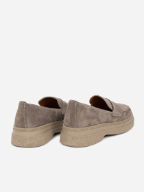 Лоферы ISSA Plus модель OB2-430_бежевый Фото