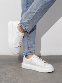 Кеды низкие ISSA Plus модель OB2-439_белый Фото