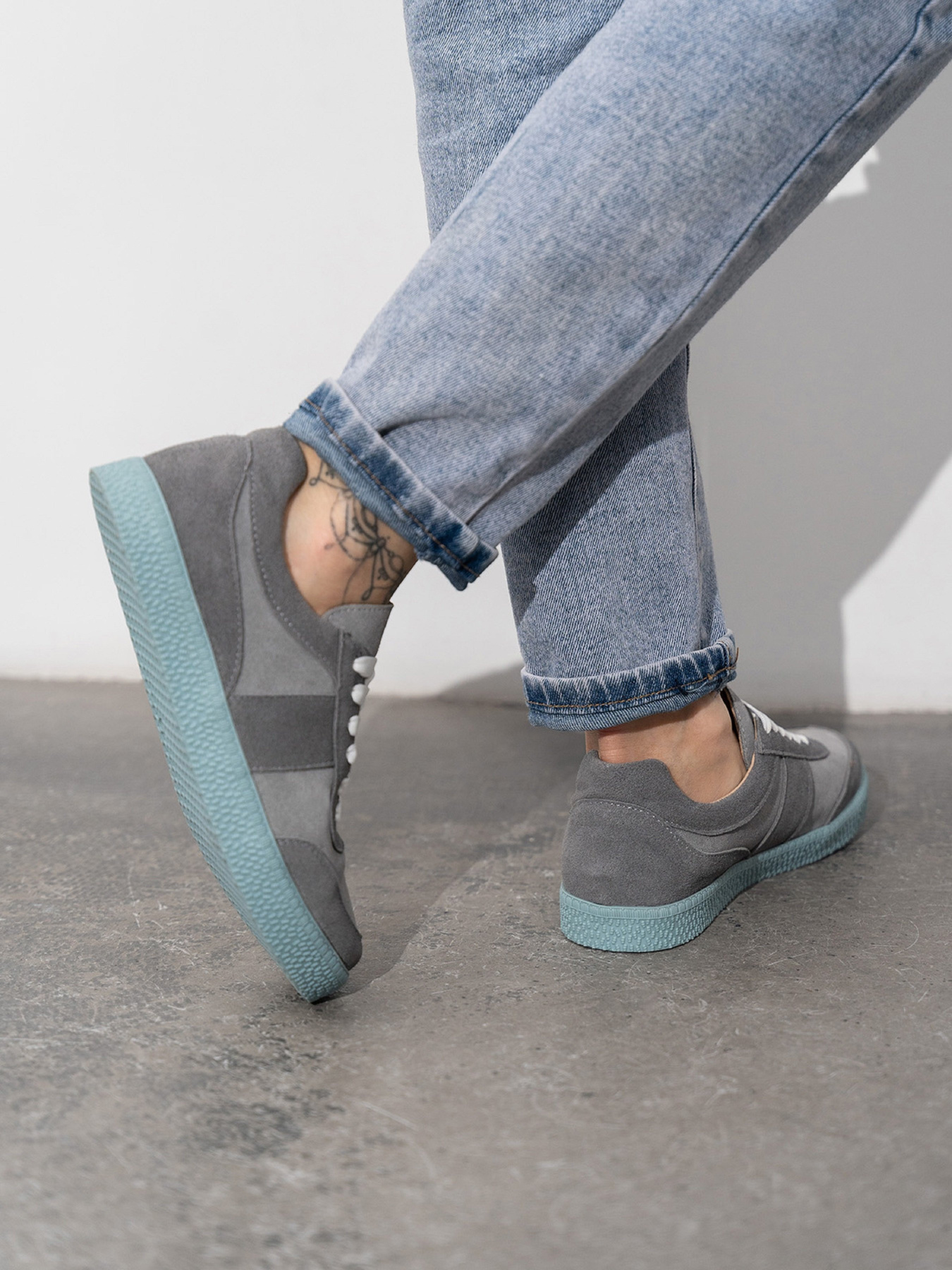 Кеды низкие ISSA Plus модель OB2-438_серый Фото