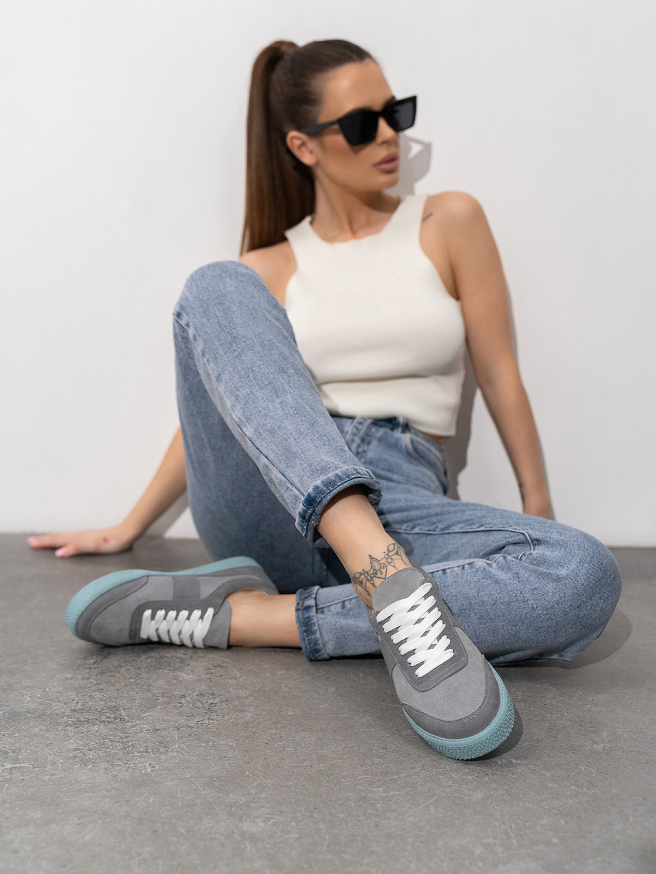 Кеды низкие ISSA Plus модель OB2-438_серый Фото