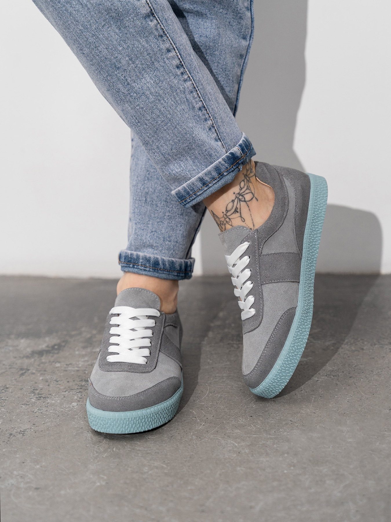 Кеди низькі ISSA Plus модель OB2-438_серый Фото