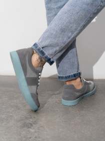 Кеди низькі ISSA Plus модель OB2-438_серый Фото