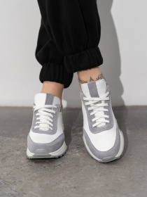 Кроссовки ISSA Plus модель OB2-427_белый Фото