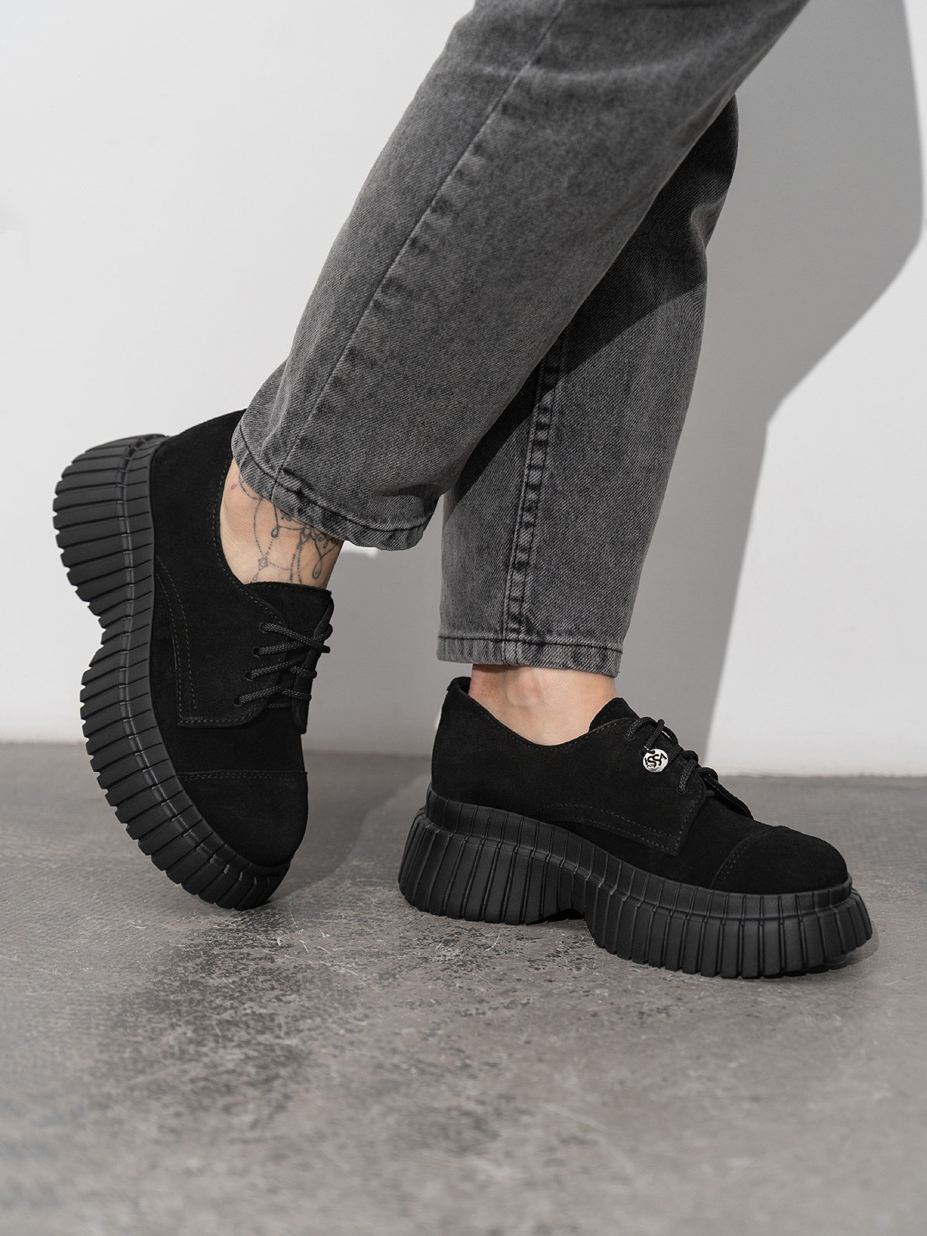 Броги ISSA Plus модель OB2-428_черный Фото