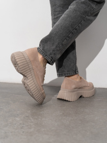 Броги ISSA Plus модель OB2-428_бежевый Фото