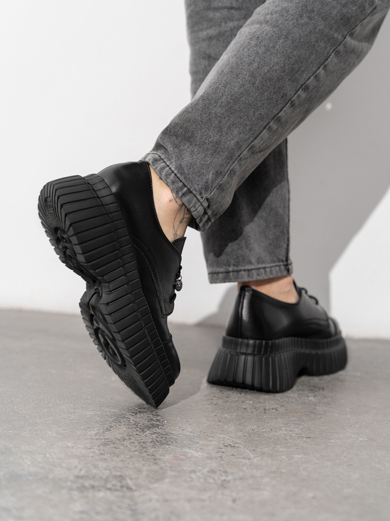 Броги ISSA Plus модель OB2-429_черный Фото