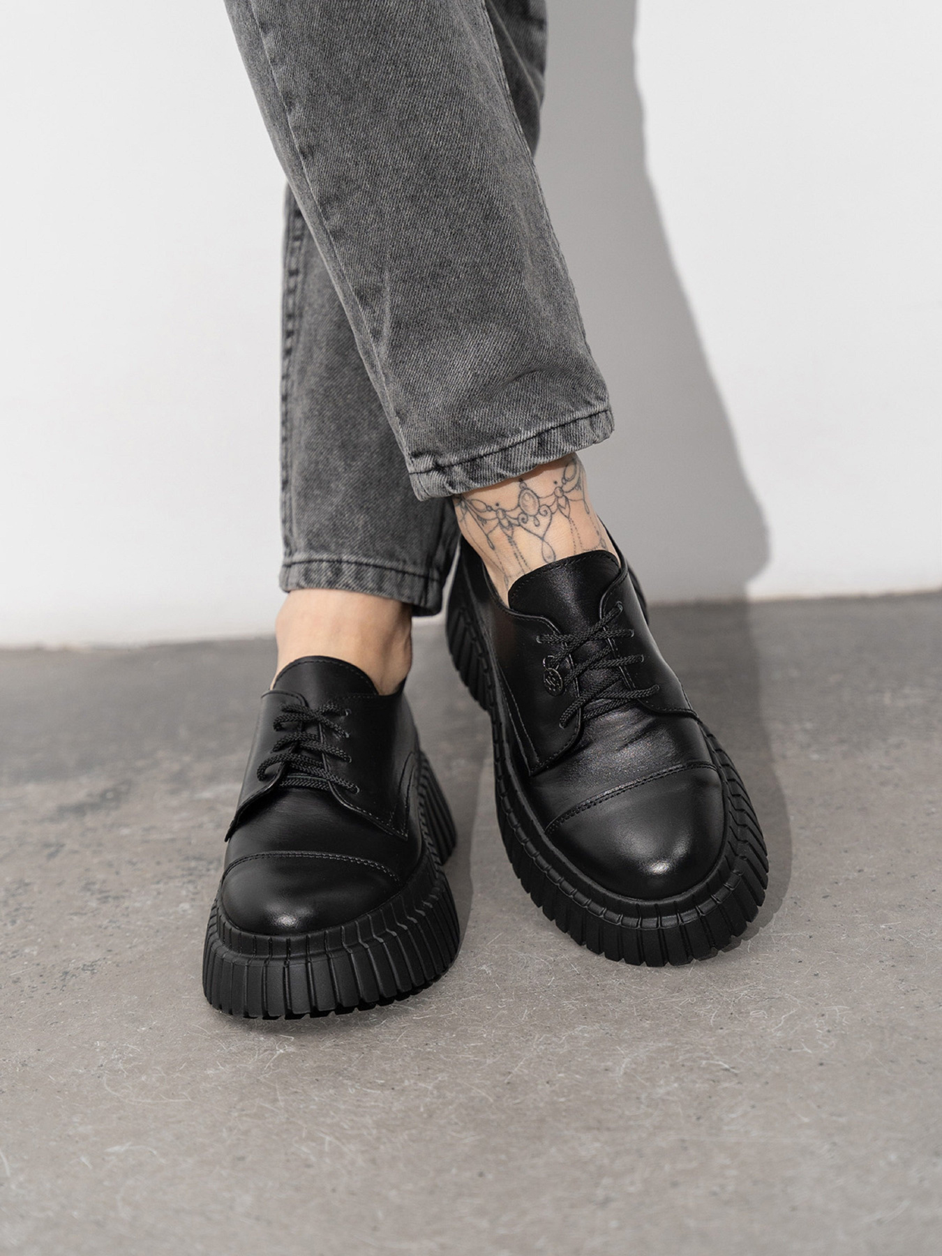 Броги ISSA Plus модель OB2-429_черный Фото