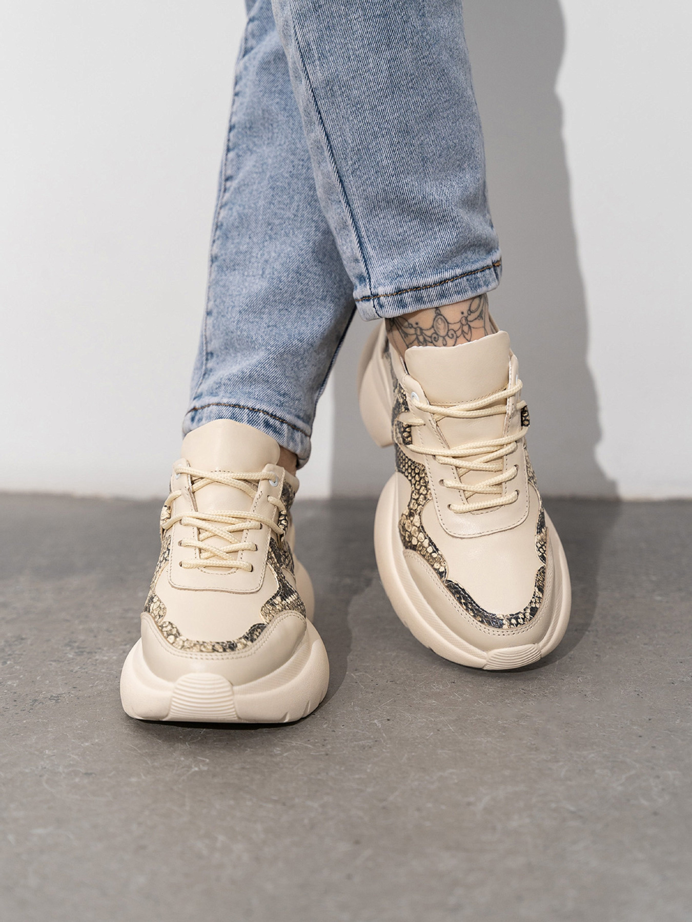 Кросівки ISSA Plus модель OB2-440_бежевый Фото