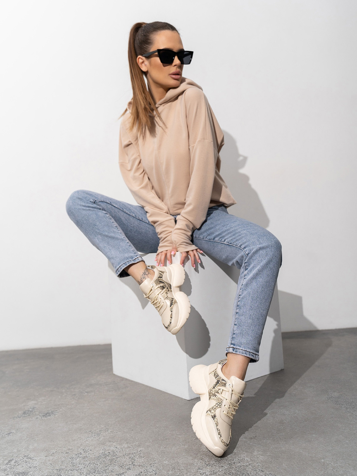 Кросівки повсякденні ISSA Plus модель OB2-440_бежевый Фото