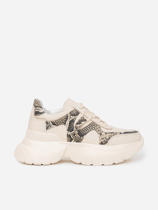 Кроссовки повседневные ISSA Plus модель OB2-440_бежевый Фото