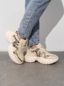 Кросівки повсякденні ISSA Plus модель OB2-440_бежевый Фото