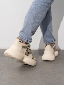 Кросівки повсякденні ISSA Plus модель OB2-440_бежевый Фото