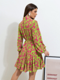 Сукня міні ISSA Plus модель 14521_салатовый Фото