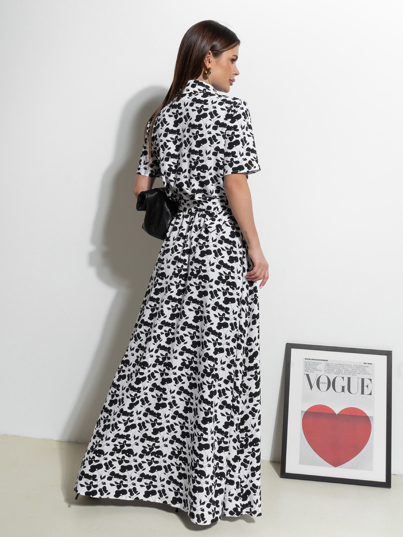 Сукня максі ISSA Plus модель 14526_белый Фото