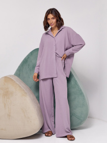 Костюм ISSA Plus модель 14530_сиреневый Фото