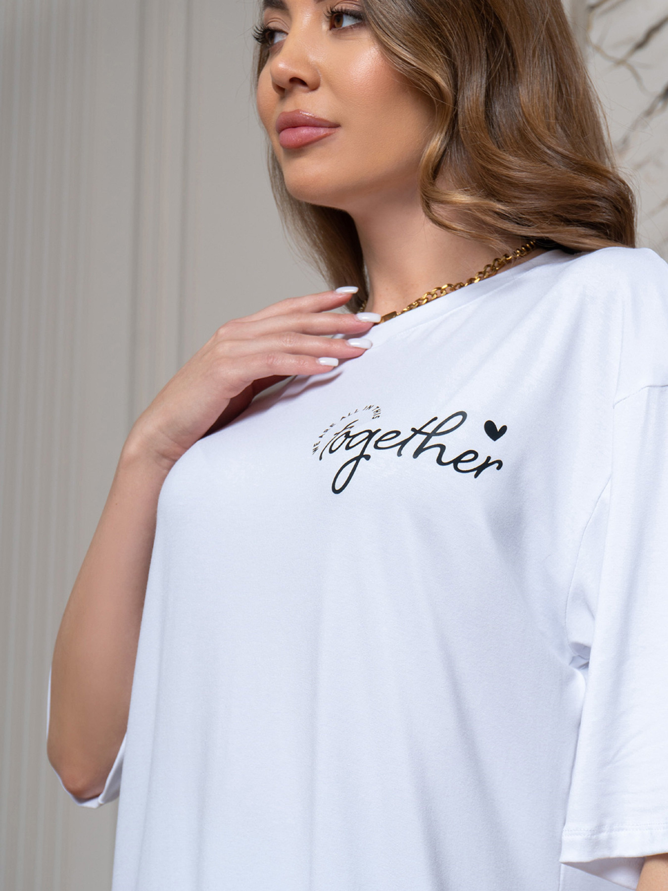 Футболка ISSA Plus модель 14546_белый Фото