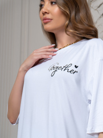 Футболка ISSA Plus модель 14546_белый Фото