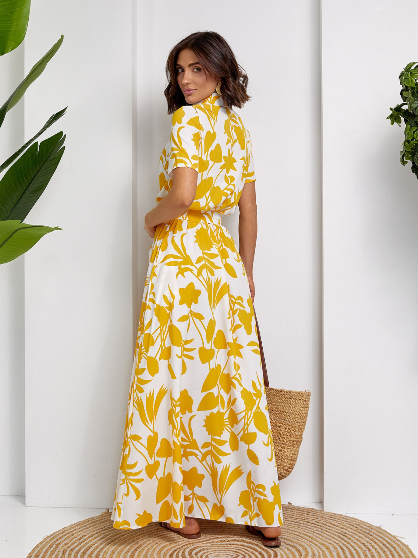 Сукня максі ISSA Plus модель 14525_молочный Фото