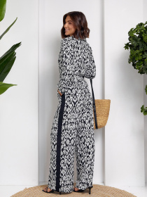 Костюм ISSA Plus модель 14536_черный Фото