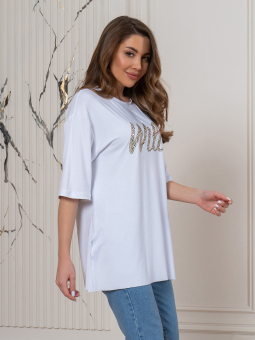 Футболка ISSA Plus модель 14547_белый Фото